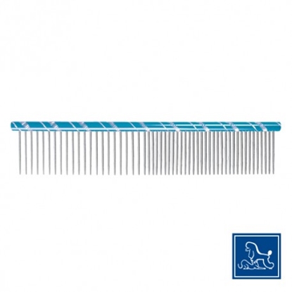 Picture of COMB DOUBLE 20/80 20CM BLUE